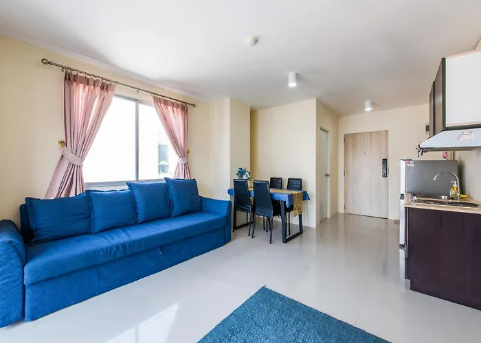 Amazing 2 Bedrooms, Near Mrt Ratchada, 아파트 방콕