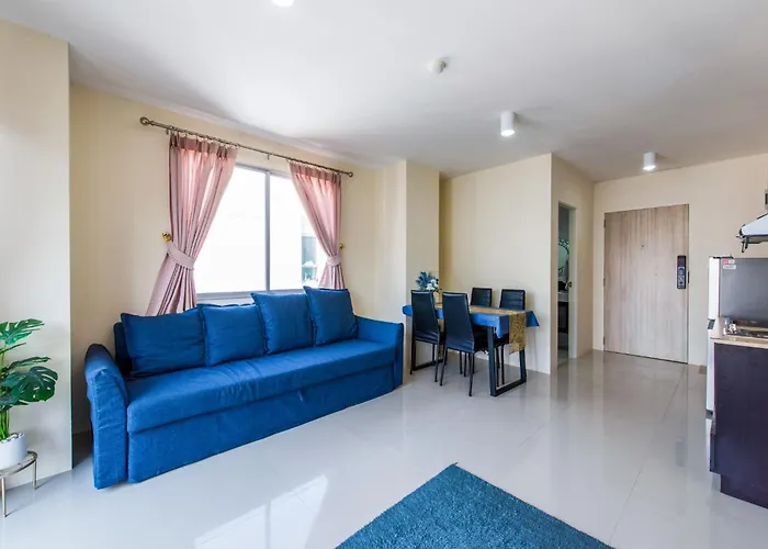Amazing 2 Bedrooms, Near Mrt Ratchada, 아파트