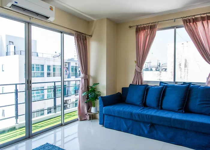 아파트 Amazing 2 Bedrooms, Near Mrt Ratchada, *