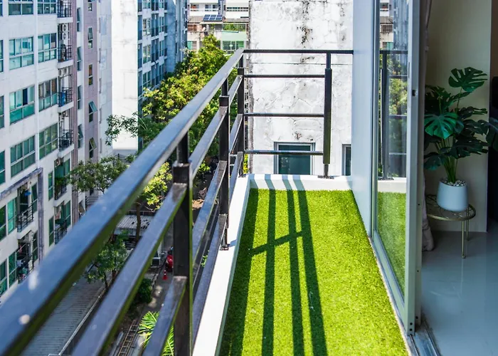 아파트 Amazing 2 Bedrooms, Near Mrt Ratchada, *